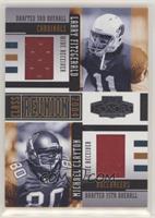 Larry Fitzgerald, Michael Clayton [EX to NM] #/150