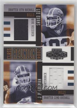 2005 Playoff Honors - Class Reunion - Materials #CR-30 - Lee Evans, J.P. Losman /150