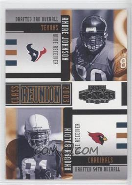 2005 Playoff Honors - Class Reunion #CR-25 - Andre Johnson, Anquan Boldin