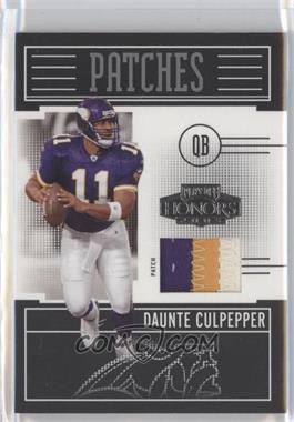 2005 Playoff Honors - Patches #P-7 - Daunte Culpepper /99