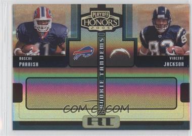 2005 Playoff Honors - Rookie Tandems - Holofoil #RT-10 - Roscoe Parrish, Vincent Jackson /100