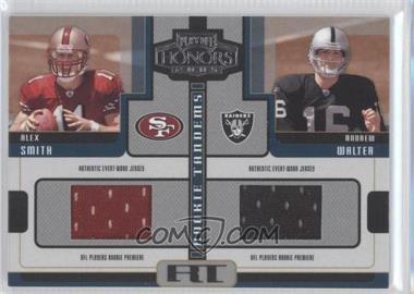2005 Playoff Honors - Rookie Tandems - Jerseys #RT-15 - Alex Smith, Andrew Walter