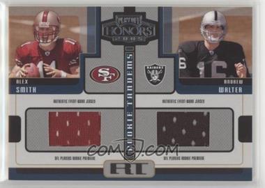 2005 Playoff Honors - Rookie Tandems - Jerseys #RT-15 - Alex Smith, Andrew Walter