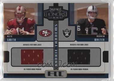2005 Playoff Honors - Rookie Tandems - Jerseys #RT-15 - Alex Smith, Andrew Walter
