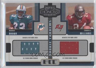 2005 Playoff Honors - Rookie Tandems - Jerseys #RT-2 - Ronnie Brown, Cadillac Williams