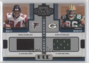 2005 Playoff Honors - Rookie Tandems - Jerseys #RT-8 - Roddy White, Terrence Murphy