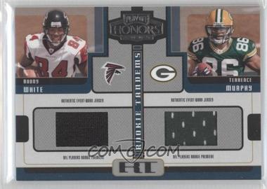 2005 Playoff Honors - Rookie Tandems - Jerseys #RT-8 - Roddy White, Terrence Murphy