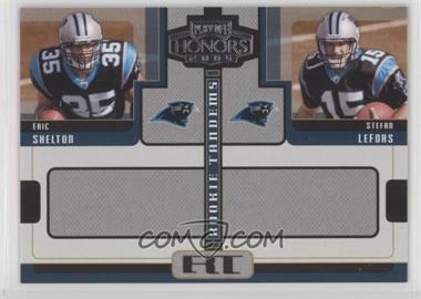 2005 Playoff Honors - Rookie Tandems #RT-13 - Eric Shelton, Stefan LeFors