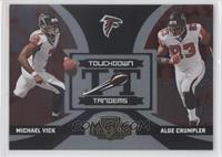 Michael Vick, Alge Crumpler #/250