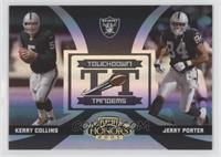 Kerry Collins, Jerry Porter #/100
