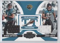  Byron Leftwich, Jimmy Smith #/125