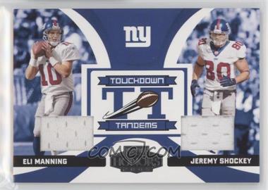 2005 Playoff Honors - Touchdown Tandems - Materials #TT-15 - Eli Manning, Jeremy Shockey /125