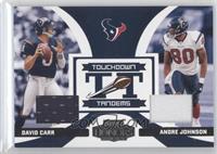 David Carr, Andre Johnson #/125