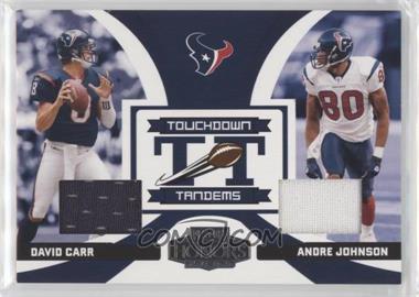 2005 Playoff Honors - Touchdown Tandems - Materials #TT-9 - David Carr, Andre Johnson /125