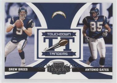 2005 Playoff Honors - Touchdown Tandems #TT-20 - Drew Brees, Antonio Gates