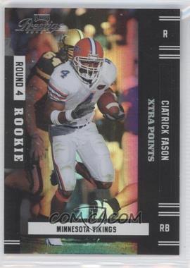 2005 Playoff Prestige - [Base] - Xtra Points Black #176 - Ciatrick Fason /25