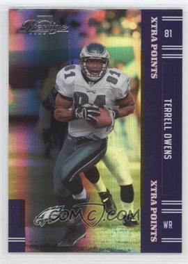 2005 Playoff Prestige - [Base] - Xtra Points Purple #104 - Terrell Owens /100