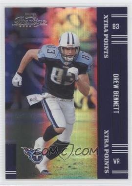 2005 Playoff Prestige - [Base] - Xtra Points Purple #138 - Drew Bennett /100