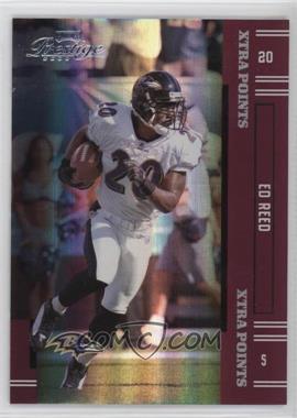 2005 Playoff Prestige - [Base] - Xtra Points Red #10 - Ed Reed /125 [EX to NM]