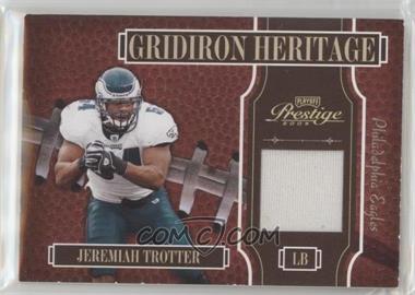 2005 Playoff Prestige - Gridiron Heritage - Materials #GH-12 - Jeremiah Trotter