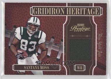 2005 Playoff Prestige - Gridiron Heritage - Materials #GH-16 - Santana Moss