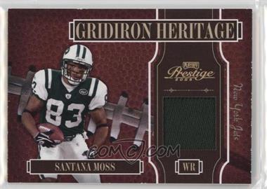 2005 Playoff Prestige - Gridiron Heritage - Materials #GH-16 - Santana Moss