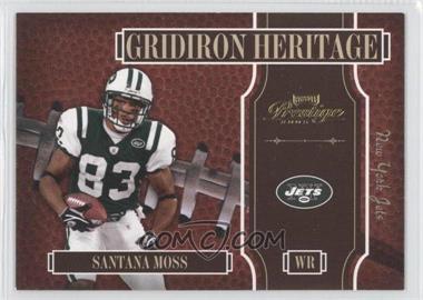 2005 Playoff Prestige - Gridiron Heritage #GH-16 - Santana Moss