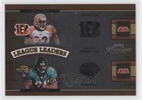 Rudi Johnson, Fred Taylor, Kevin Jones, Deuce McAllister #/100