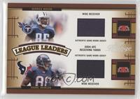 Derrick Mason, Andre Johnson, Terrell Owens, Michael Clayton #/250