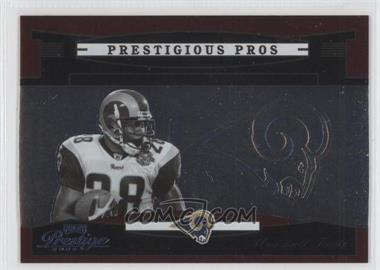 2005 Playoff Prestige - Prestigious Pros - Red #PP-32 - Marshall Faulk /150