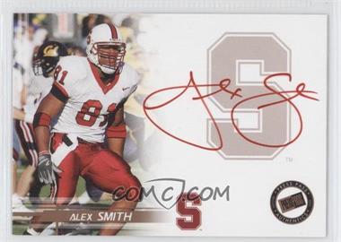 2005 Press Pass - Autographs - Bronze Red Ink #_ALSM - Alex Smith