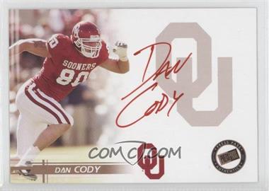 2005 Press Pass - Autographs - Bronze Red Ink #_DACO - Dan Cody
