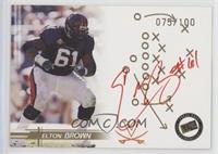 Elton Brown #/100