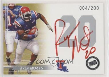 2005 Press Pass - Autographs - Silver Red Ink #_RYMO - Ryan Moats /200