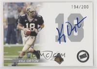 Kyle Orton #/200