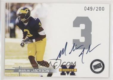 2005 Press Pass - Autographs - Silver #_MAJA - Marlin Jackson /200