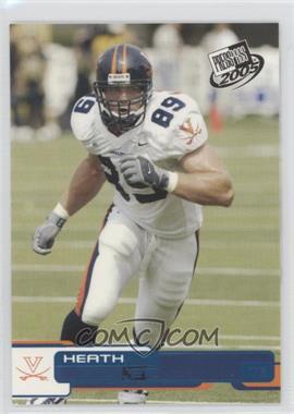 2005 Press Pass - [Base] - Blue #B32 - Heath Miller [Noted]