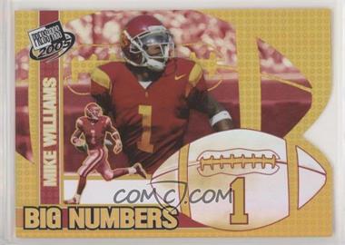 2005 Press Pass - Big Numbers #BN 23 - Mike Williams