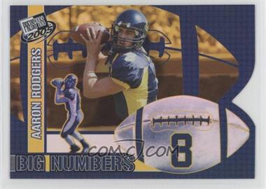 2005 Press Pass - Big Numbers #BN 25 - Aaron Rodgers