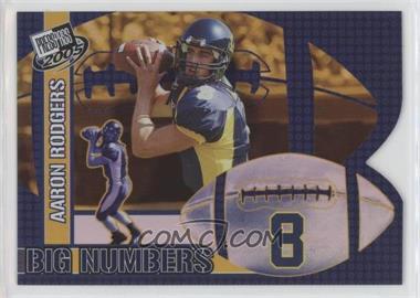 2005 Press Pass - Big Numbers #BN 25 - Aaron Rodgers