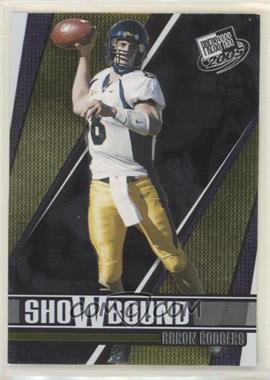 2005 Press Pass - Showbound #SB 3 - Aaron Rodgers