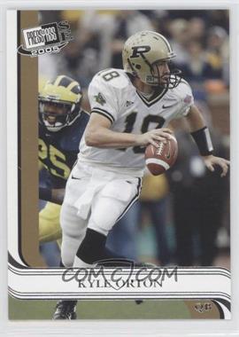 2005 Press Pass SE - [Base] #6 - Kyle Orton