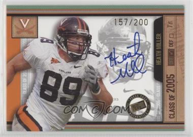 2005 Press Pass SE - Class of 2005 - Autographs #_HEMI - Heath Miller /200