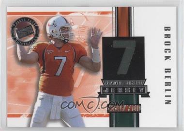 2005 Press Pass SE - Game Used Jerseys - Gold #JC/BB - Brock Berlin /520