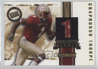 2005 Press Pass SE - Game Used Jerseys - Gold #JC/CT - Craphonso Thorpe /550 [Noted]