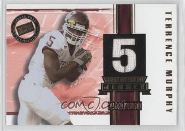 2005 Press Pass SE - Game Used Jerseys - Gold #JC/TM - Terrence Murphy /550