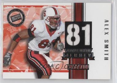 2005 Press Pass SE - Game Used Jerseys - Silver #JC/ALS.1 - Alex Smith (700) /700