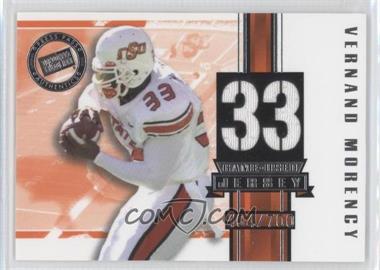 2005 Press Pass SE - Game Used Jerseys - Silver #JC/VM - Vernand Morency /700