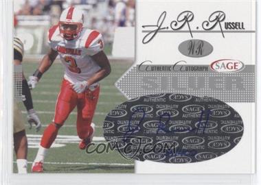 2005 SAGE - Autographs - Silver #A39 - J.R. Russell /400