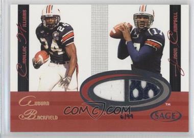 2005 SAGE - Jersey Combos #C7 - Cadillac Williams, Jason Campbell /99